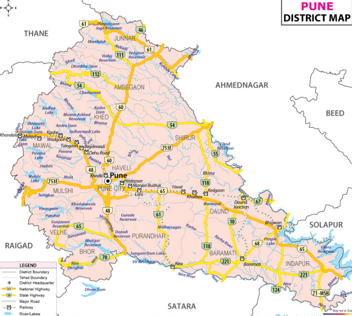  pune map